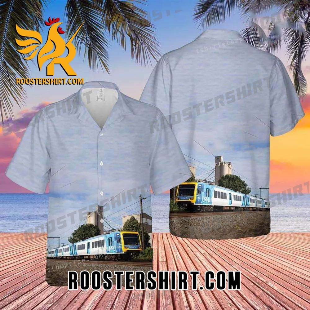 Quality Australia Metro Trains Melbourne Xtrapolis 100 Electric Multiple Unit Hawaiian Shirt Outfit