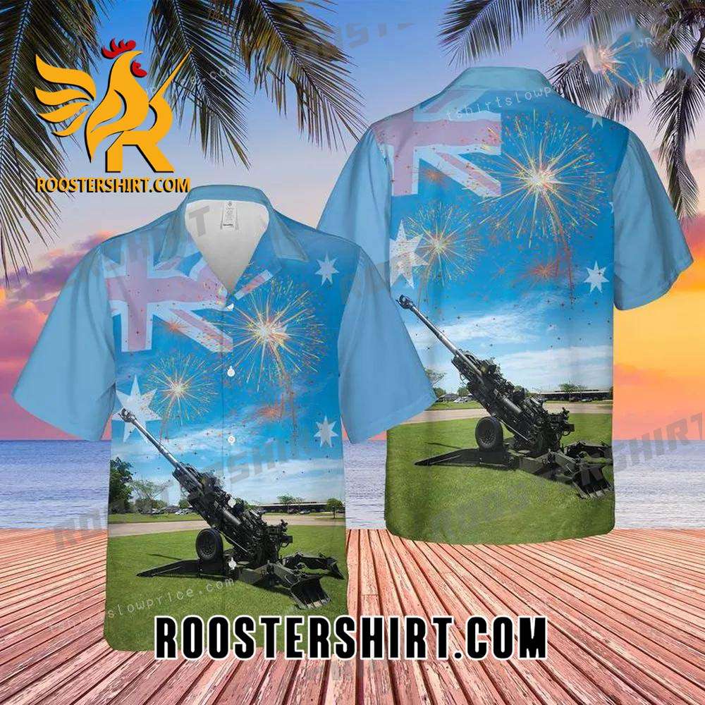 Quality Australian Army M777 Howitzer Australia Day Hawaiian Shirt Outfit