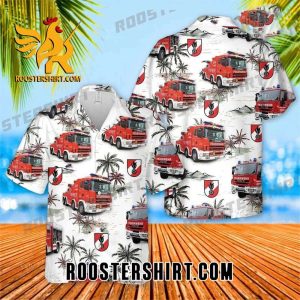 Quality Austrian Firefighter Truck Hawaiian Shirt Cheap