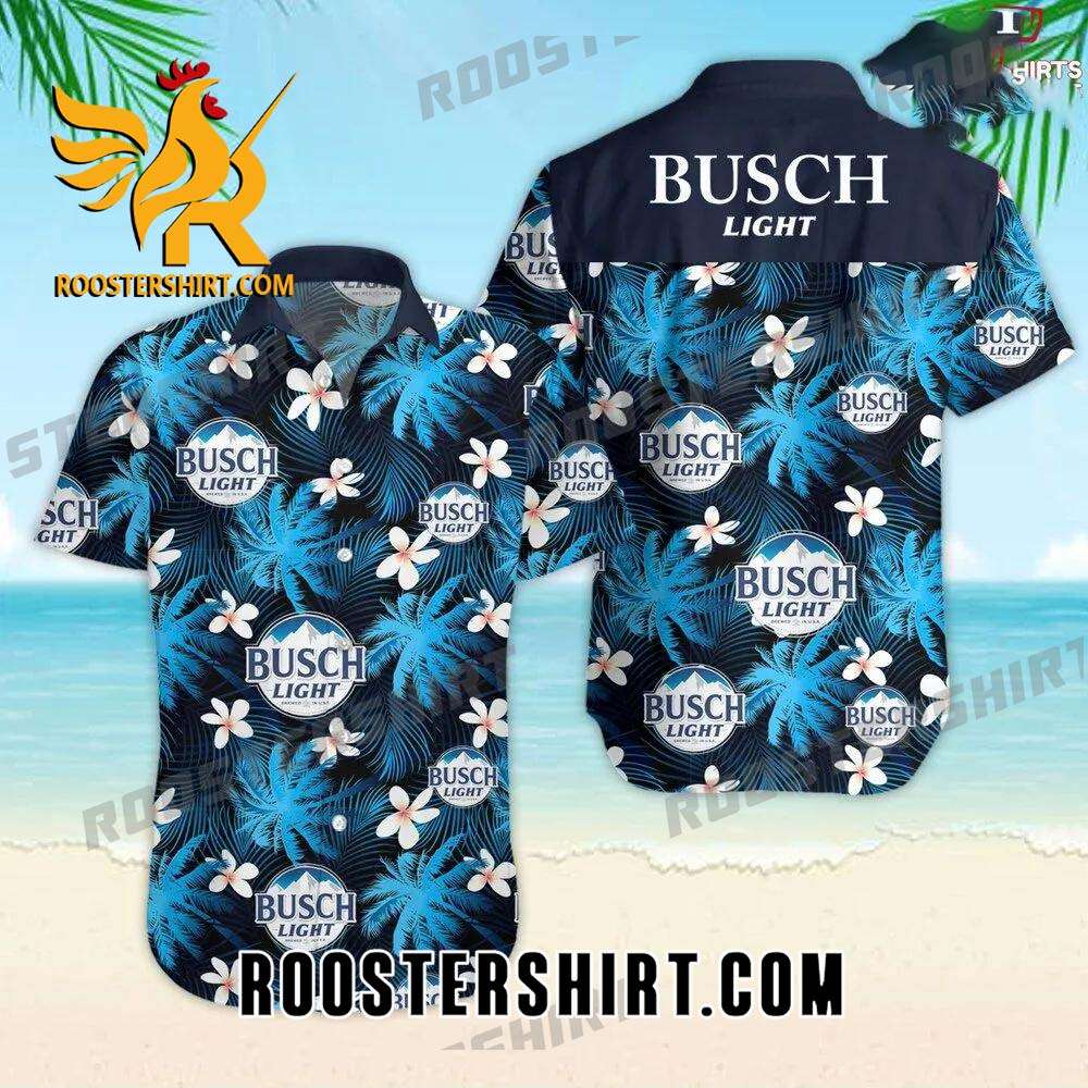 Quality Awesome Busch Light Bud Light Unisex Hawaiian Shirt