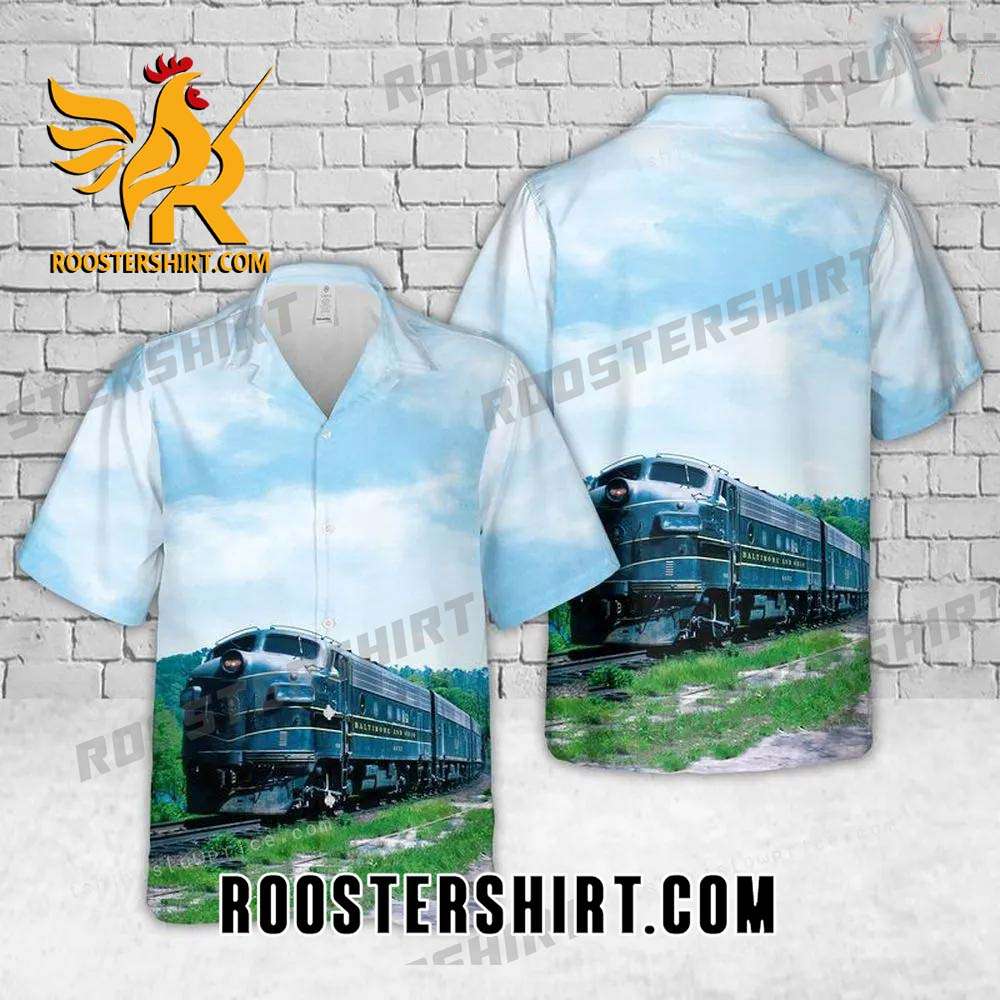 Quality Baltimore And Ohio Railroad Hawaiian Shirt For Men And Women