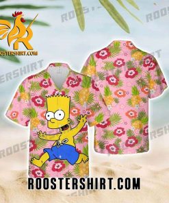 Quality Bart Simpson Chap Hawaiian Summer Shirt