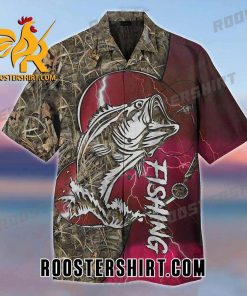 Quality Bass Fishing Sport 3D Hawaiian Shirt Bass Fishing Gift