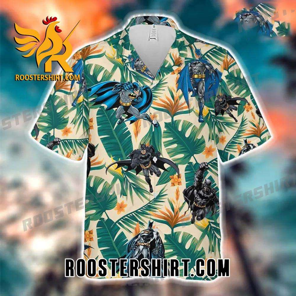Quality Batman Tropical Flower Hawaiian Shirt For Men Women