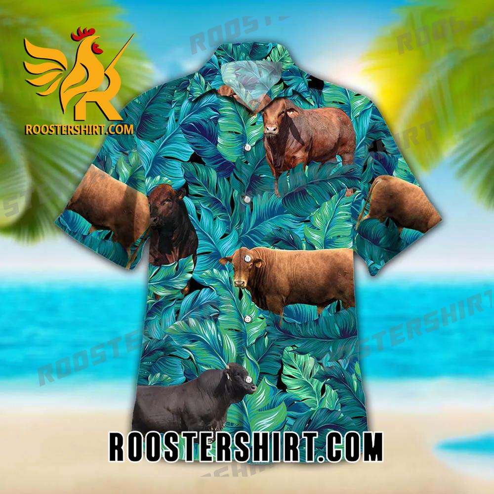 Quality Beefmaster Cattle Hawaiian Shirt