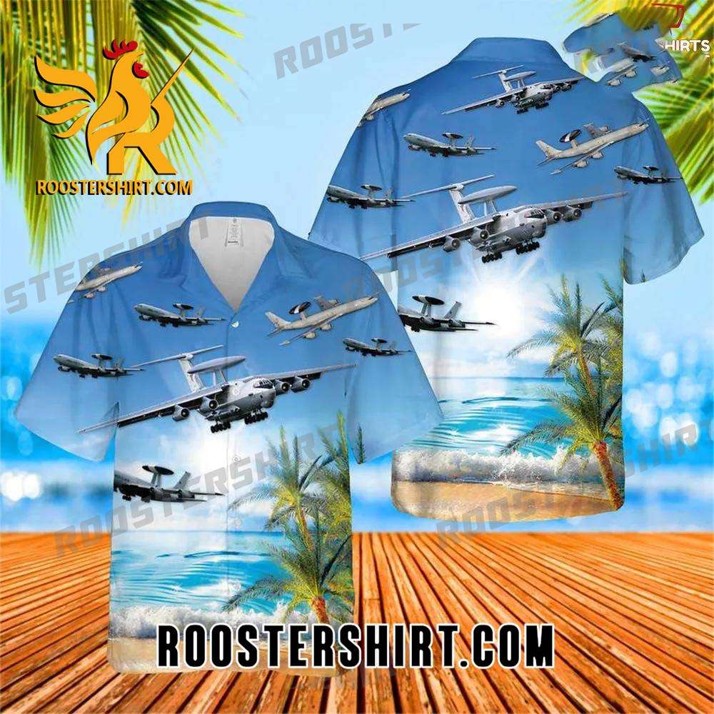 Quality Boeing E-3 Sentry Hawaiian Hawaiian Shirt Cheap