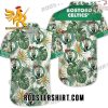 Quality Boston Celtics Tropical Flower Short Sleeve Hawaiian Shirt