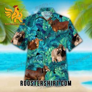 Quality Brahman Cattle Hawaiian Shirt