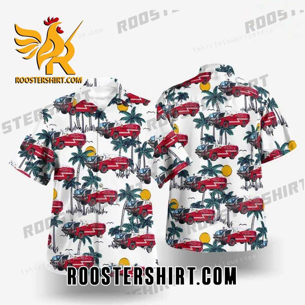 Quality Brevard County, Florida, Space Coast Regional Airport Fire Department Hawaiian Shirt For Men And Women