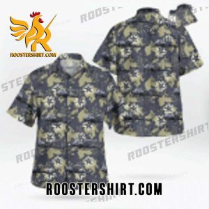 Quality British Army Westland Scout Ah1 Hawaiian Shirt Cheap