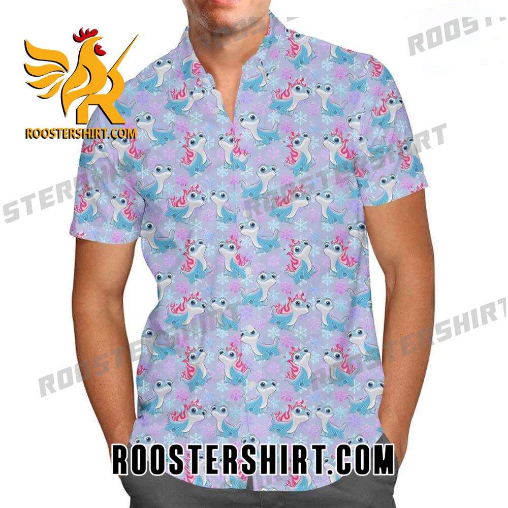 Quality Bruni The Fire Spirit Frozen Disney Cartoon Graphics Inspired All Over Print 3D Hawaiian Shirt
