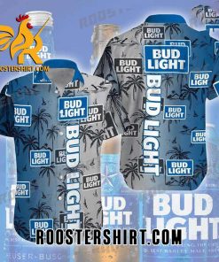 Quality Bud Light Beer Hawaiian Beach Shirt