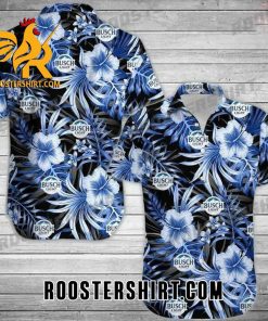 Quality Bud Light Black Blue Hawaiian Shirt