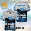Quality Bud Light Coconut Island Aloha Hawaiian Shirt