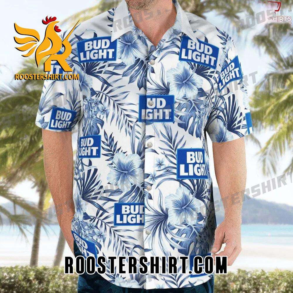 Quality Bud Light Unisex Hawaiian Shirt Bud Beer Shirt