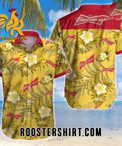 Quality Budweiser Beer Hawaiian Shirt All Over Print For Men Women