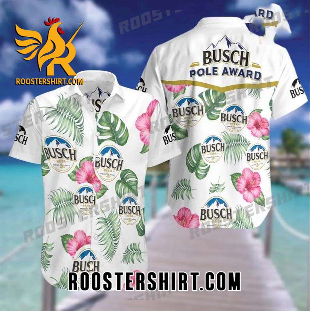 Quality Busch Beer Pole Award Hawaiian Shirt