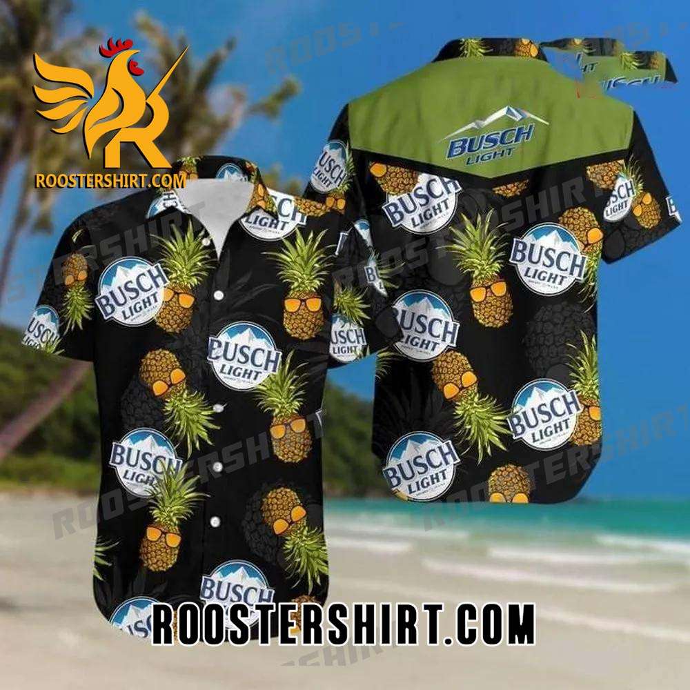Quality Busch Light All Over Print Hawaiian Shirt Custom