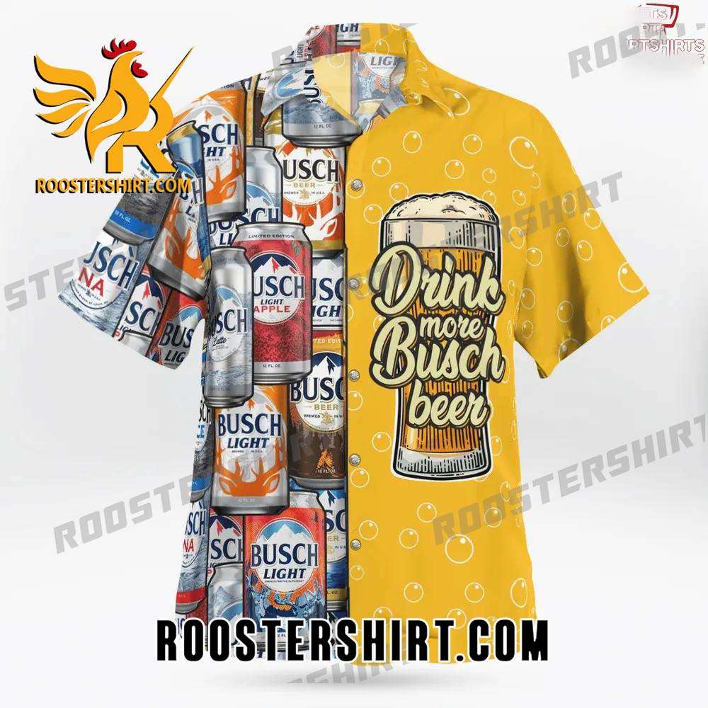 Quality Busch Light Apple Drink More Busch Light Beer Shirt