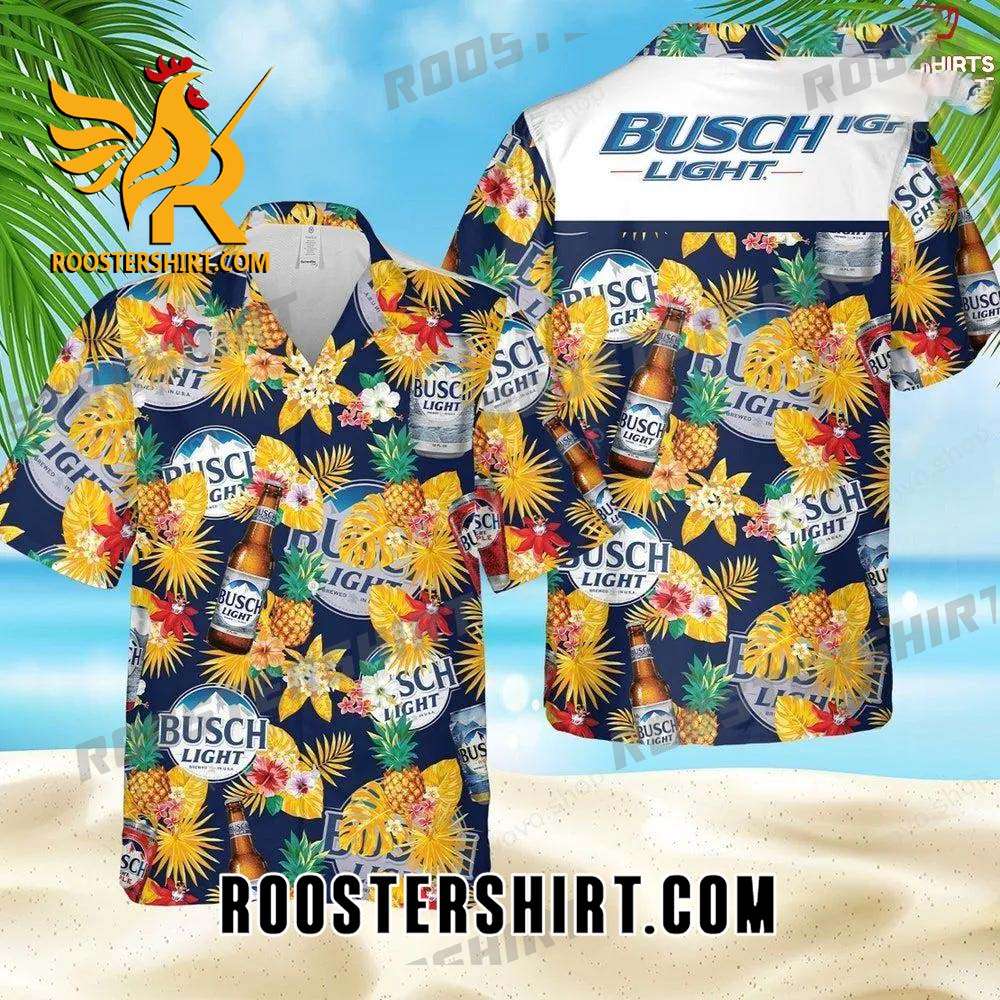 Quality Busch Light Pineapple Unisex Hawaiian Shirt