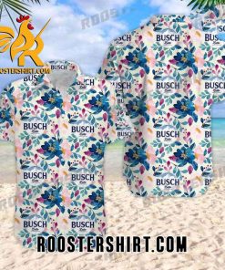 Quality Busch Light Watercolor Flower Unisex Hawaiian Shirt