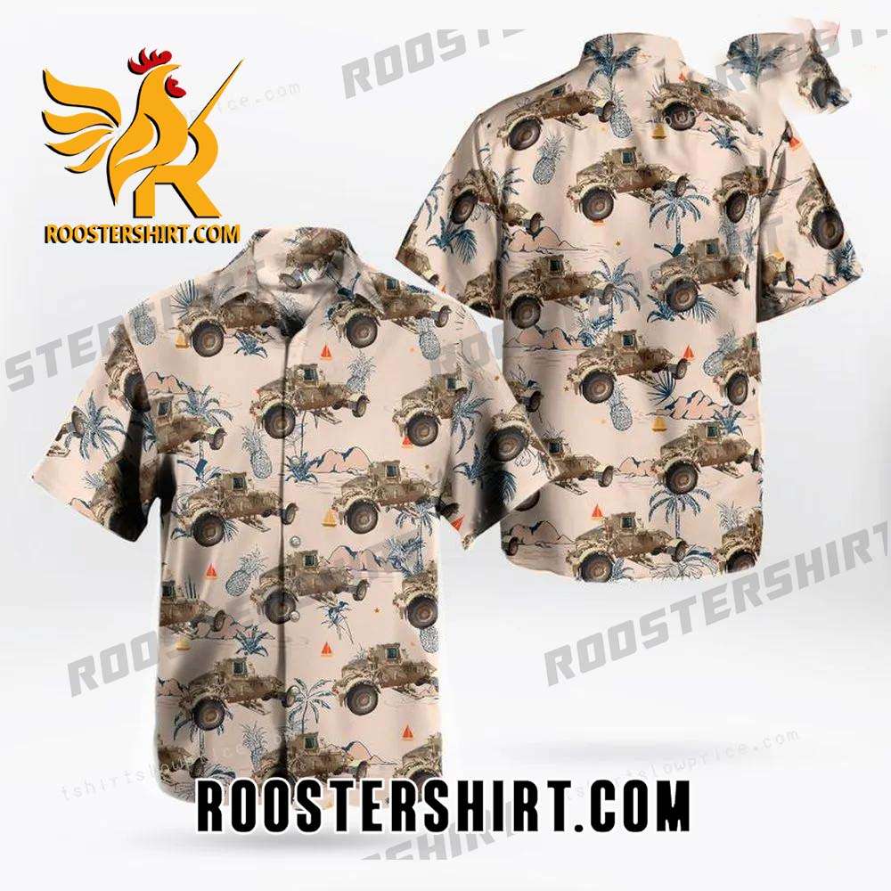 Quality Canadian Army Husky Aloha Hawaiian Shirt