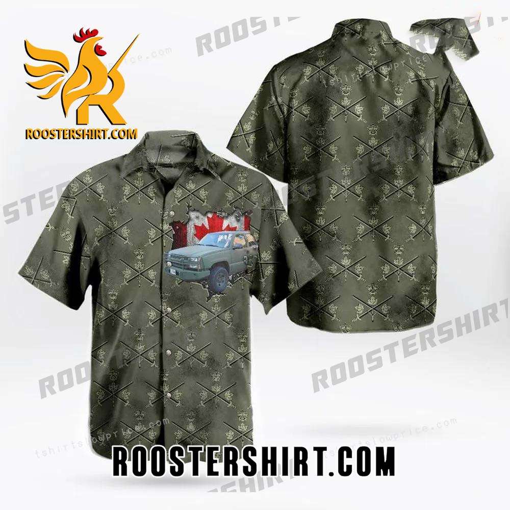 Quality Canadian Army Milcots Hawaiian Shirt Cheap