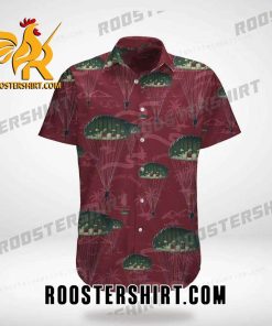Quality Canadian Army Parachute Hawaiian Shirt Outfit