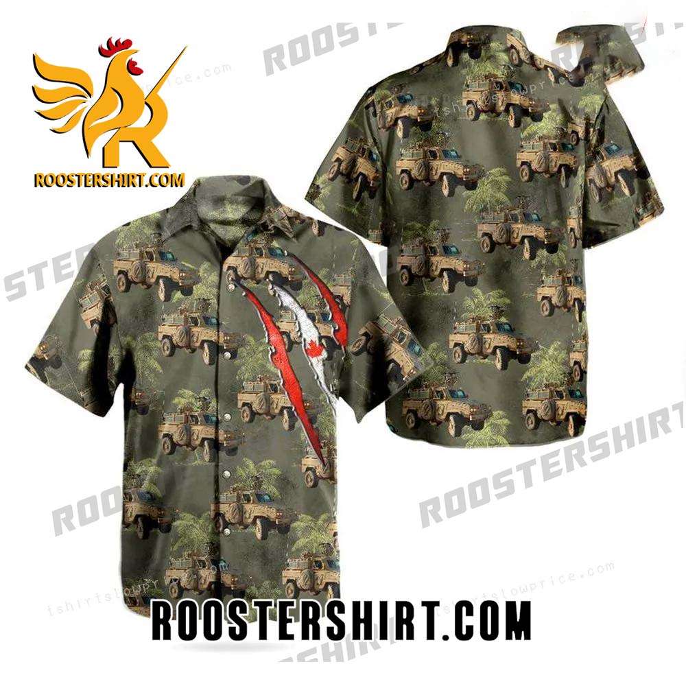 Quality Canadian Army Rg-31 Nyala Hawaiian Shirt For Men And Women