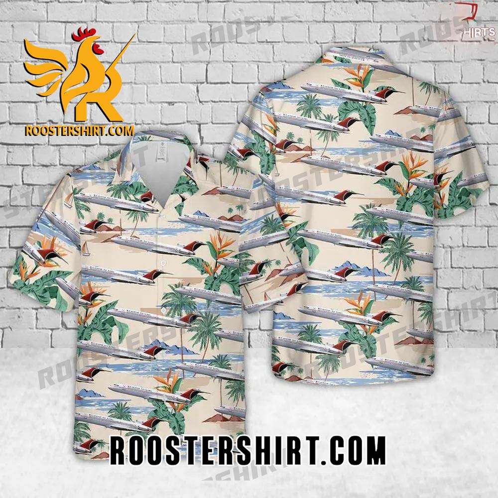 Quality Carnival Air Lines Boeing 727-200 Hawaiian Shirt For Men And Women