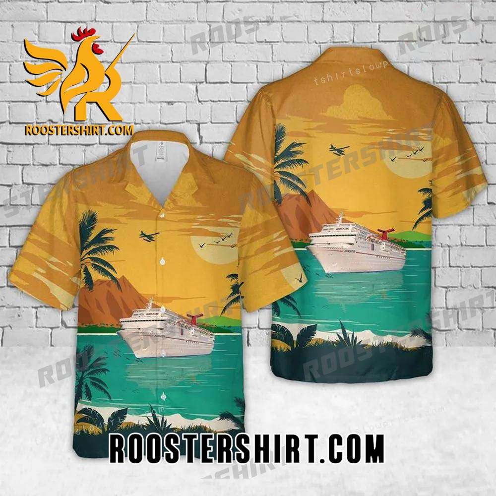 Quality Carnival Sensation Button Up Hawaiian Shirt