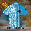Quality Carolina Panthers All Over Print 3D Flowery Short Sleeve Shirt Hawaiian Summer Aloha Beach Shirt – Blue