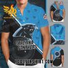 Quality Carolina Panthers Football Team All Over Print 3D Hawaiian Shirt-blue