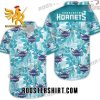 Quality Charlotte Hornets Tropical Flower Short Sleeve Hawaiian Shirt