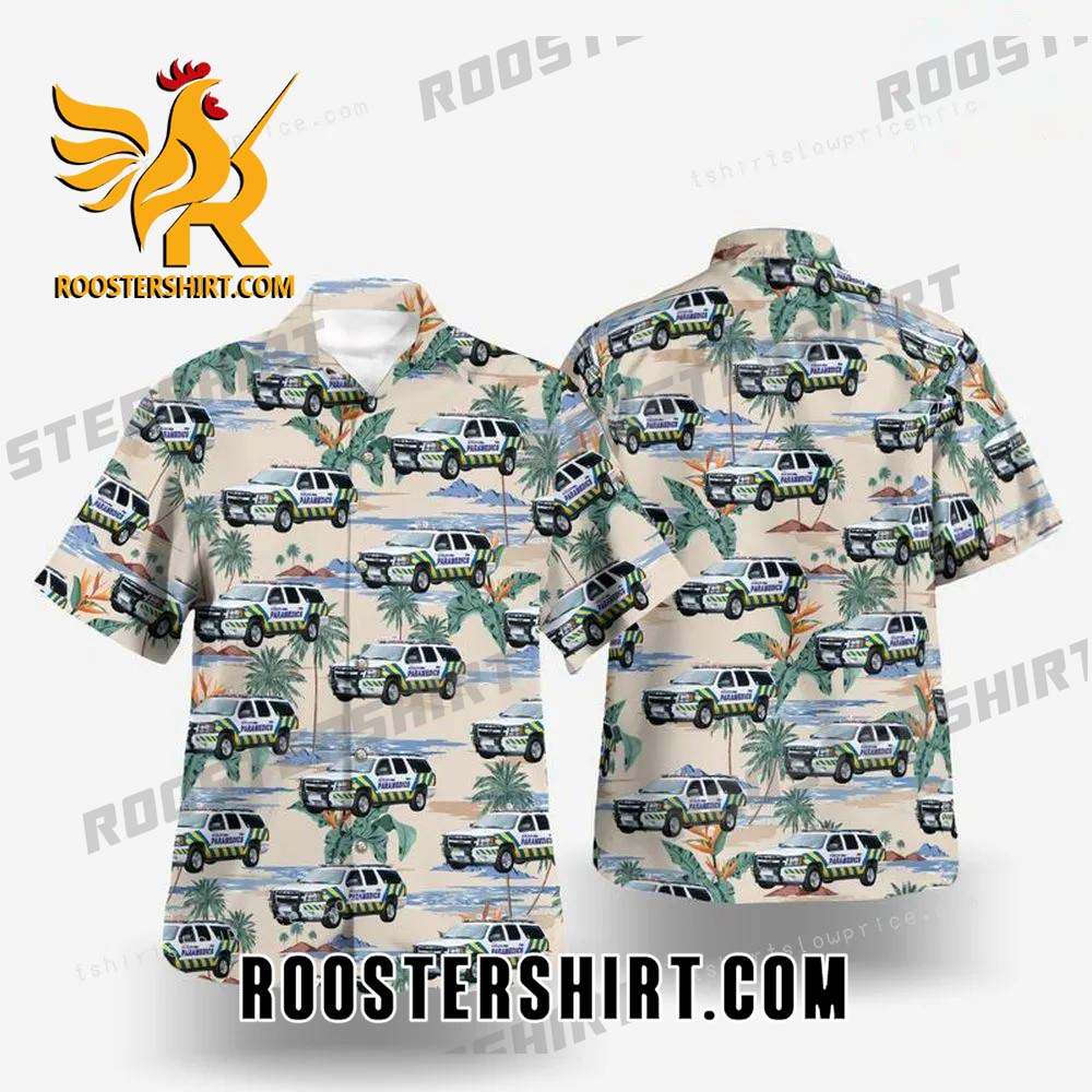 Quality Chestnut Ridge, New York, Rockland Paramedics Chevy Suburban Cheap Hawaiian Shirt