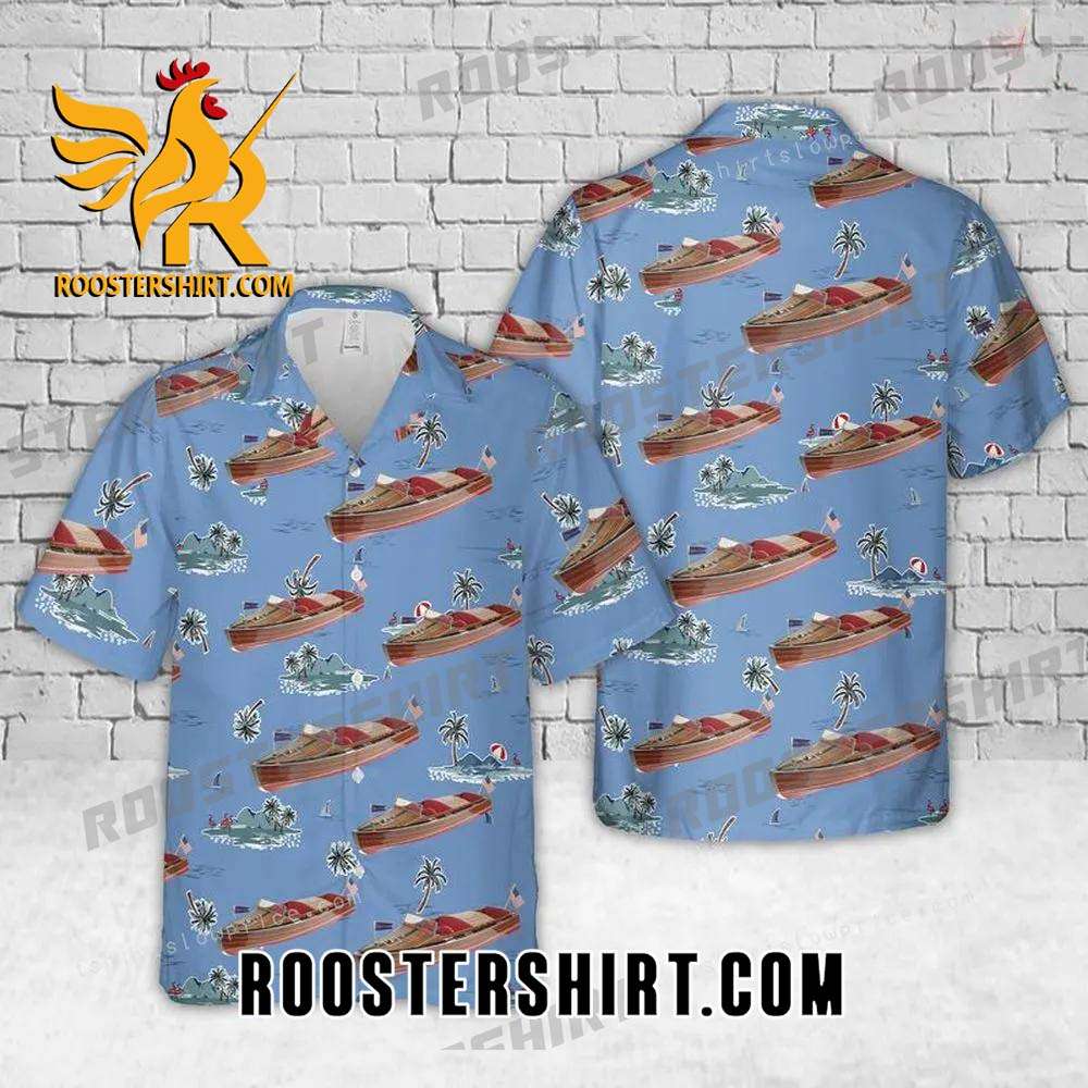 Quality Chris-craft Runabout Hawaiian Shirt Cheap