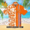 Quality Clemson Tigers All Over Print 3D Flowery Short Sleeve Dress Shirt Hawaiian Summer Aloha Beach Shirt – Orange
