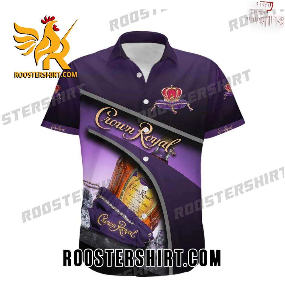 Quality Cool Crown Royal Hawaiian Shirt For Men Women