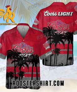 Quality Coors Light All Over Print 3D Hawaiian Shirt – Red