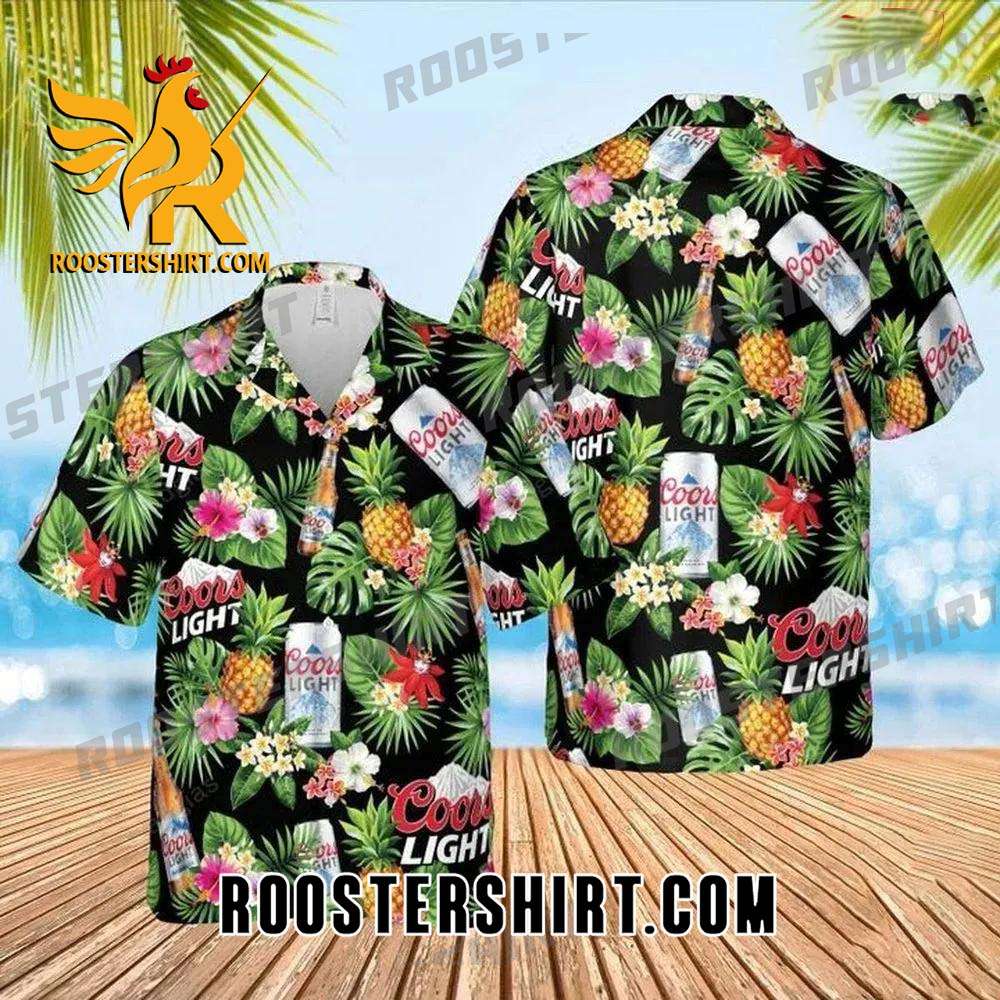 Quality Coors Light Aloha Hawaiian Shirt All Over Print