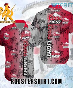 Quality Coors Light Hawaiian Shirt And Shorts Coconut Tree Gift For Beer Lovers