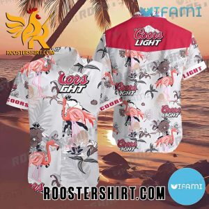 Quality Coors Light Hawaiian Shirt And Shorts Flamingo Beer Lovers Gift