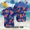 Quality Cosmos Summer Short Sleeve Hawaiian Beach Shirt – Royal Blue