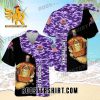 Quality Crown Royal Memorial Day All Over Print 3D Camo Aloha Summer Beach Hawaiian Shirt – Black Purple