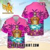 Quality Crown Royal On The Sand Palm Tree All Over Print 3D Aloha Summer Beach Hawaiian Shirt – Pink