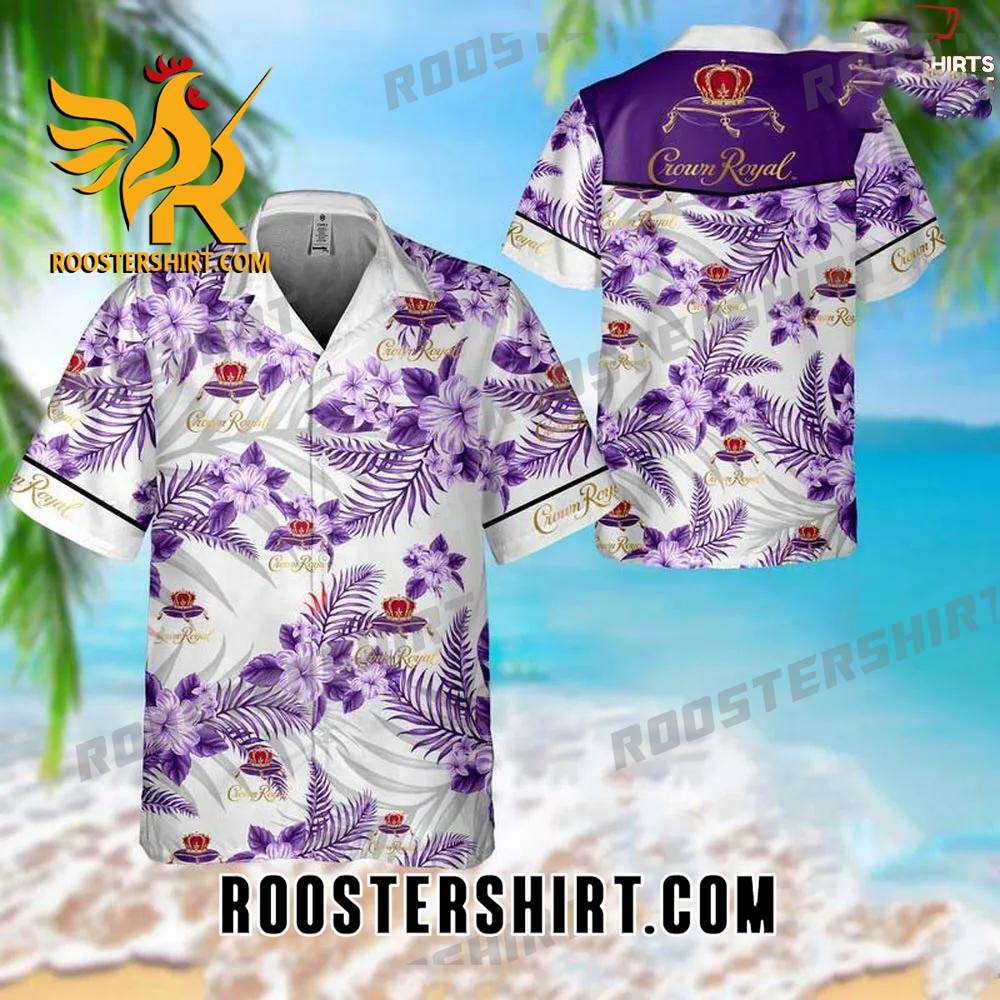 Quality Crown Royal Purple Hawaiian Shirt