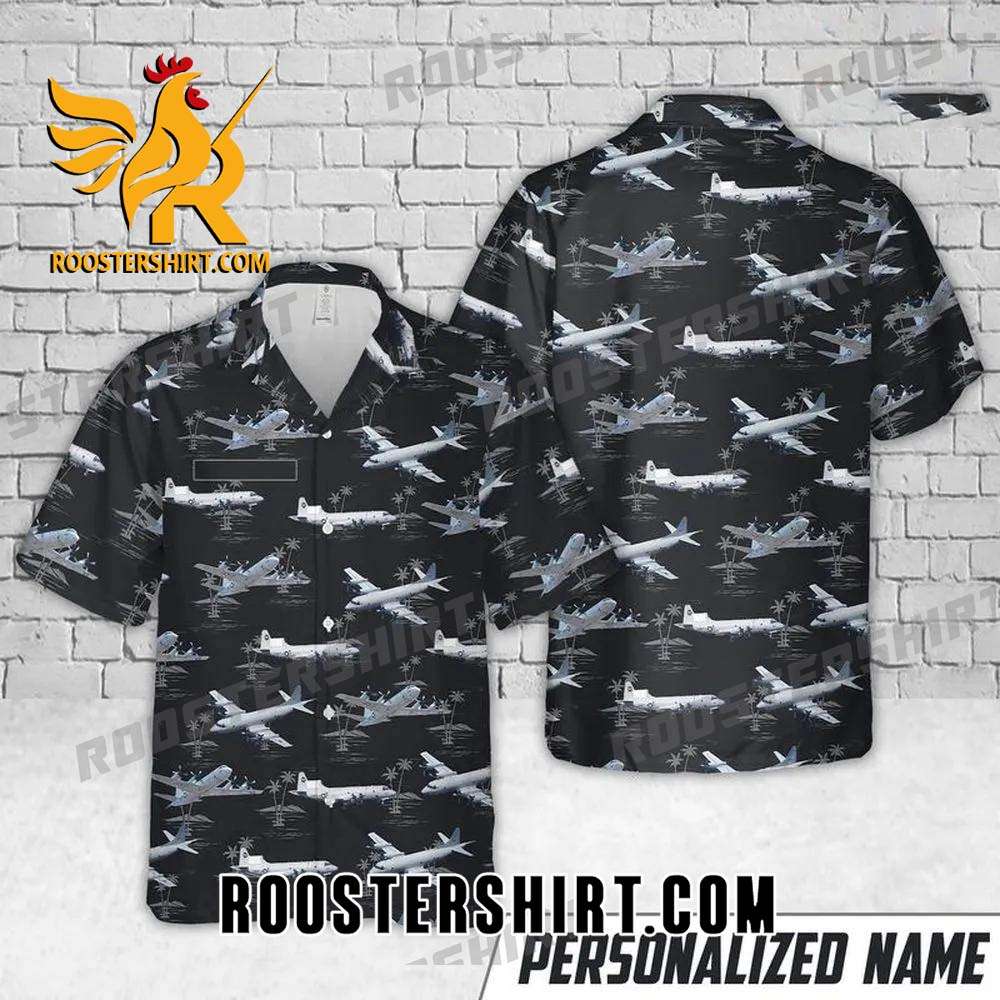 Quality Custom Name Us Navy Lockheed P-3c Orion Aloha Hawaiian Shirt