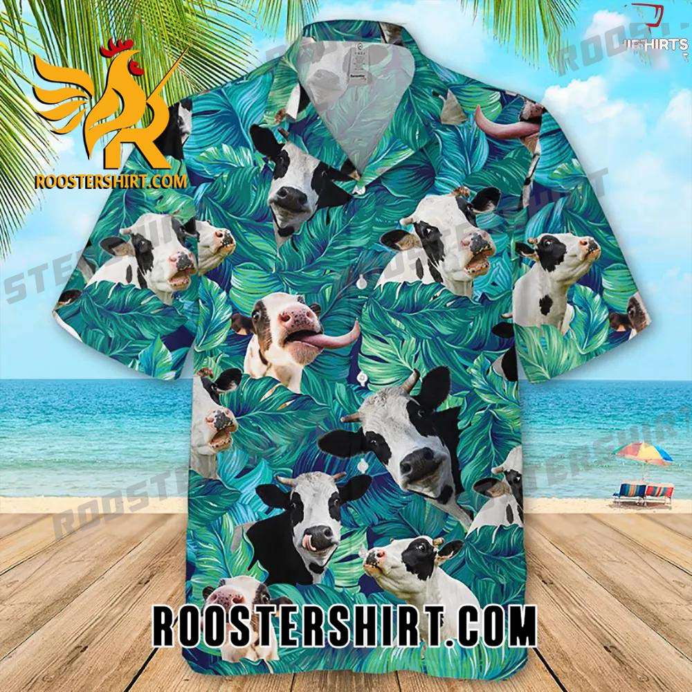 Quality Dairy Cow Cattle Hawaiian Shirt