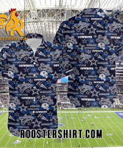 Quality Dallas Cowboys Retro Hawaiian Shirt