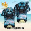 Quality Darth Vader Star Wars Galaxy All Over Print 3D Hawaiian Shirt – Black Blue